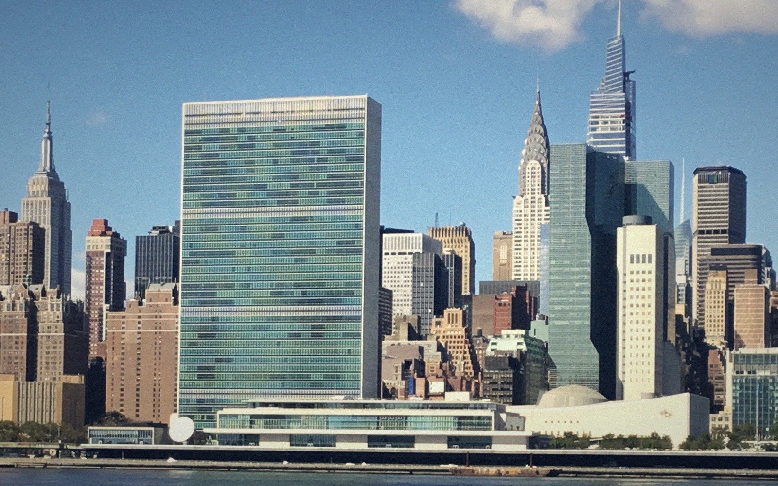 United Nations Headquarters in New York, where the film was shot